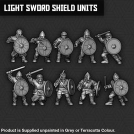 SM037 Viking Light Sword & Shield Units Figure