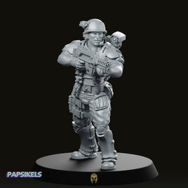 Soldier Matthew Greenscout Miniature