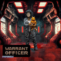Space Crew Hyperiox Warrant Officer Miniature