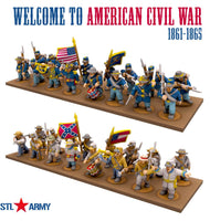 STLArmy Confederate Artillery 02 Figure