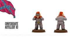 STLArmy Confederate Artillery 03 Figure