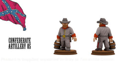 STLArmy Confederate Artillery 05 Figure