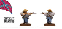 STLArmy Confederate Infantry 02 Figure