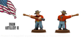 STLArmy Union Artillery 01 Figure