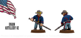 STLArmy Union Artillery 02 Figure