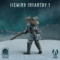 Trenches of Midgard - Icewind Infantry 1 - WWI Viking Warband 32mm scale Medieval