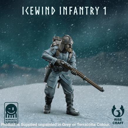 Trenches of Midgard - Icewind Infantry 1 - WWI Viking Warband 32mm scale Medieval