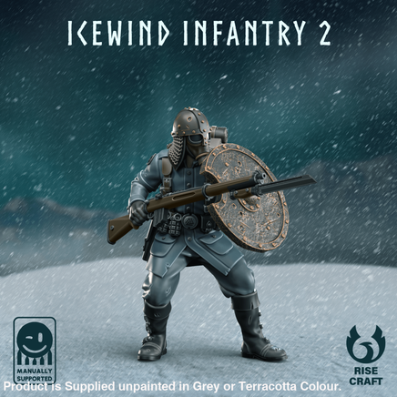 Trenches of Midgard - Icewind Infantry 2 - WWI Viking Warband 32mm scale Medieval