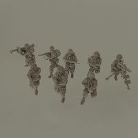 US Airbourne with Captured German Weapons 28mm 1:56 Wargaming Figure