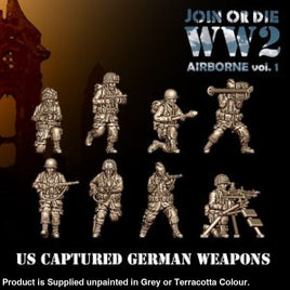 US Airbourne with Captured German Weapons 28mm 1:56 Wargaming Figure
