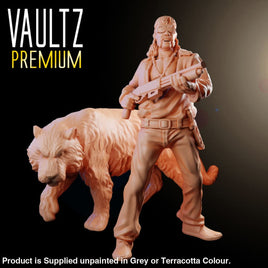 Vaultz Miniatures: King with Tiger Fantasy Wargaming