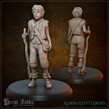 Villagers 1 Alwin Young Boy Medieval