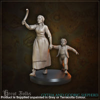 Villagers 1 Gytha and Godric Shepherd Medieval